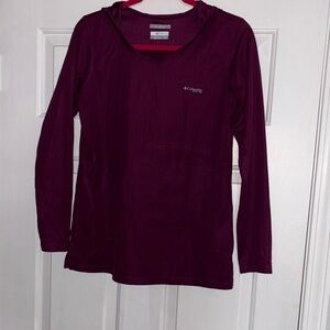 Columbia Deep Purple Long Sleeve Hoodie